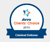 Avvo | Clients' Choice | 2015 | Criminal Defence